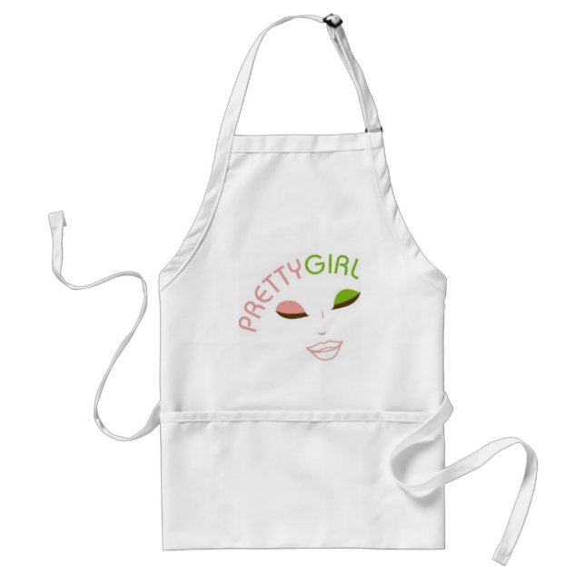 AKA Pretty Girl Standard Apron (Front)