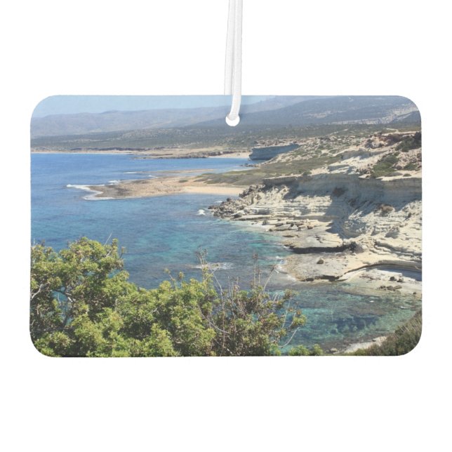 Akamas Peninsula Air Freshener (Back)