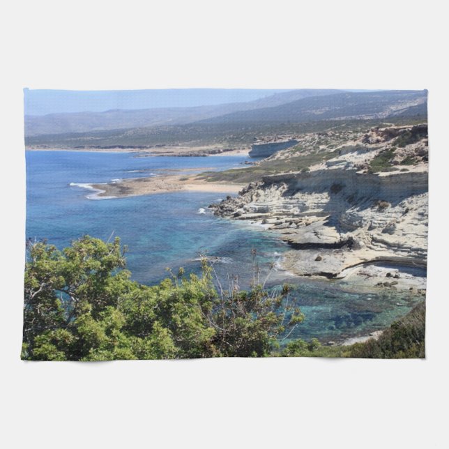 Akamas Peninsula Kitchen Towel (Horizontal)