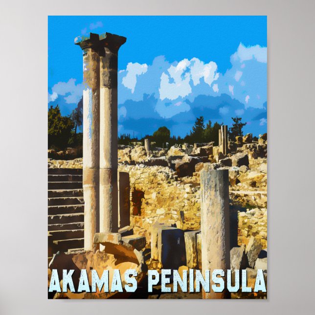 Akamas Peninsula (Neo Chorion) Poster (Front)