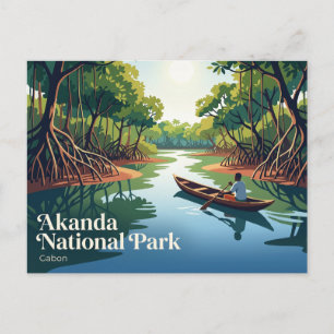 Akanda National Park Gabon Postcard
