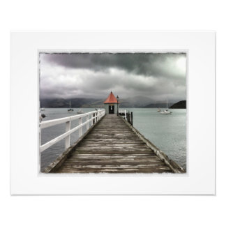 Akaroa Jetty Photo Print