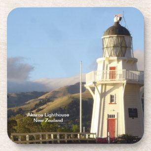 Akaroa Lighthouse, New Zealand Coaster