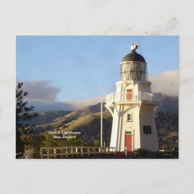 Akaroa Lighthouse Postcard (Front)