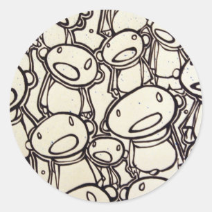 Akayo Classic Round Sticker