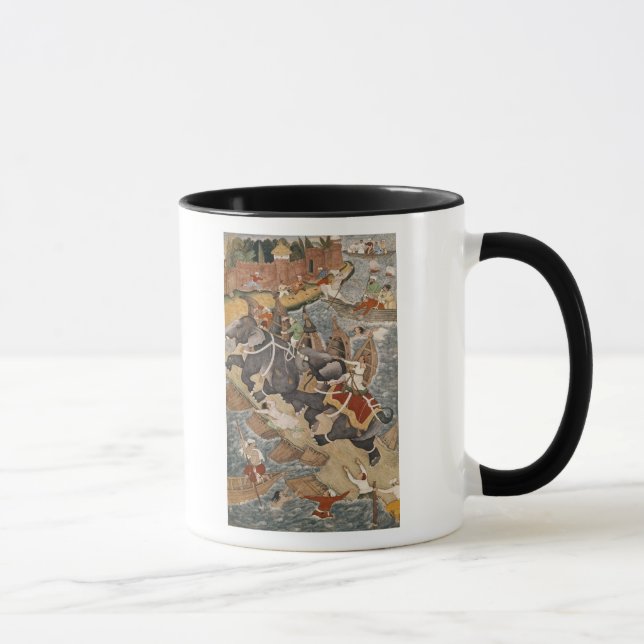 Akbar Tames the Savage Elephant, Hawa'i Mug (Right)