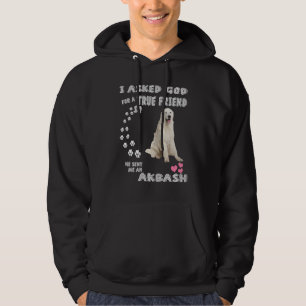 Akbash Dog Mom Dad, Coban Kopegi Puppy , Cute Akba Hoodie