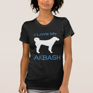 Akbash love - blue T-Shirt