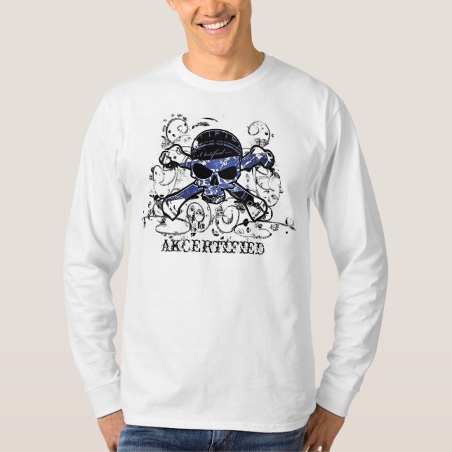 AKCERTIFIED LONG SLEEVE T-Shirt (Front)