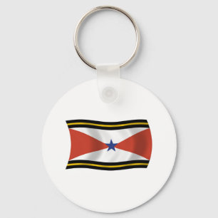 Akha People Flag Keychain