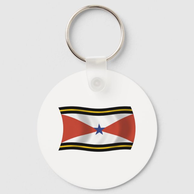 Akha People Flag Keychain (Front)