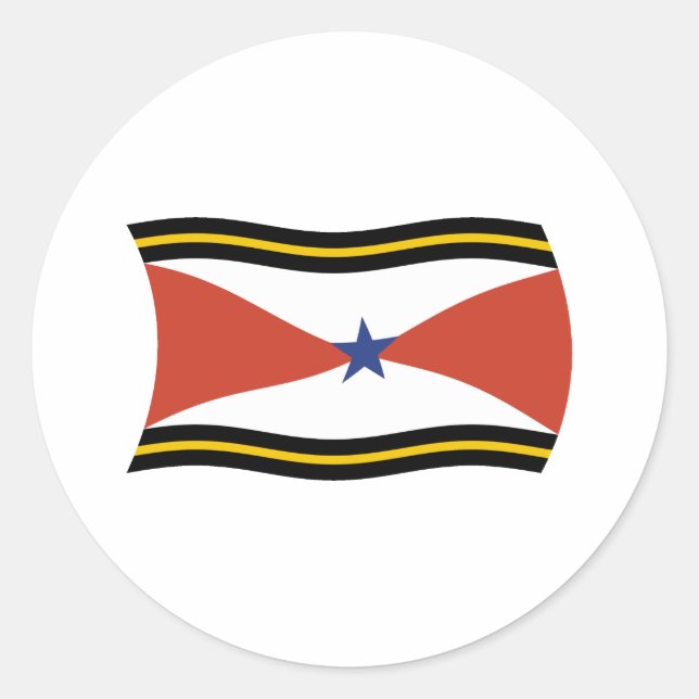Akha People Flag Sticker (Front)