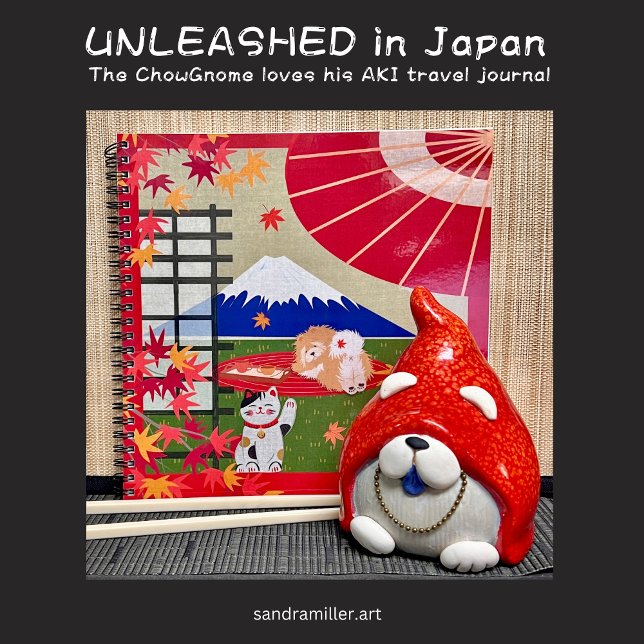 AKI - Automne Chow carnet choisir papier/couvertur (Créateur téléchargé)