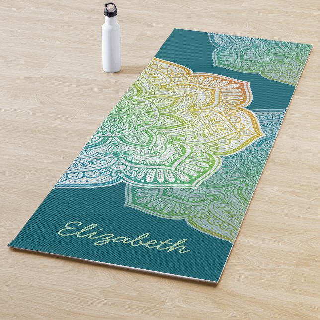 Aki Mandala Personalized Yoga Mat (Creator Uploaded)