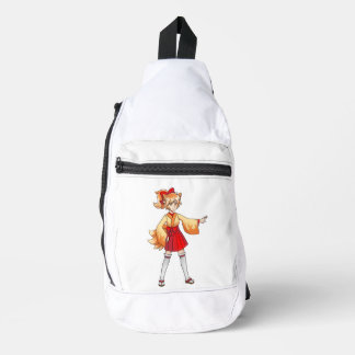 Aki the Kitsune Magical Girl  Sling Bag