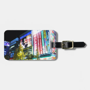 Akihabara (Electric City) in Tokyo, Japan Luggage Tag