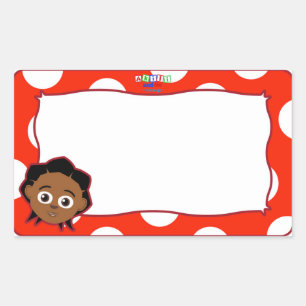 Akili & Friends Name Tag Sticker