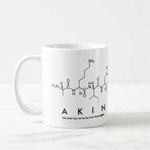 Akin peptide name mug