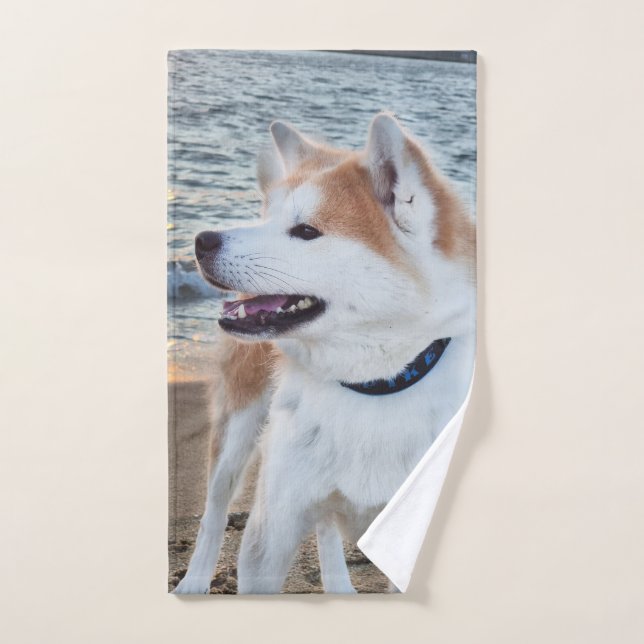 Akita (Serviette à main)