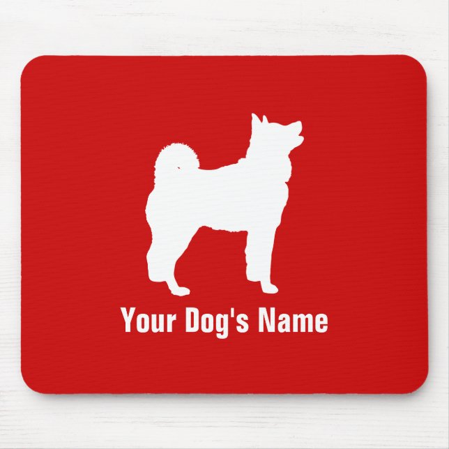 Akita アキタ mouse pad (Front)