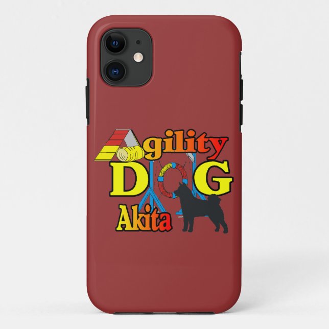 akita_agility Case-Mate iPhone case (Back)