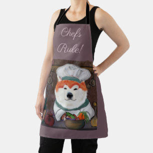 Akita apron