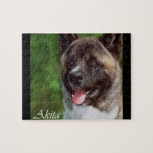 Akita Art Jigsaw Puzzle