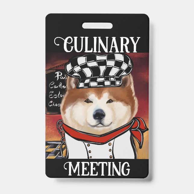 AKITA       BADGE (Front)