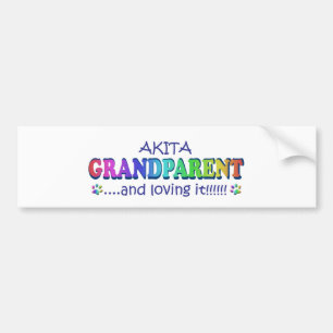 AKITA BUMPER STICKER