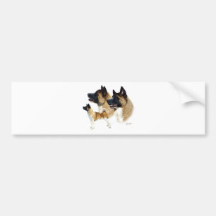 Akita Bumper Sticker