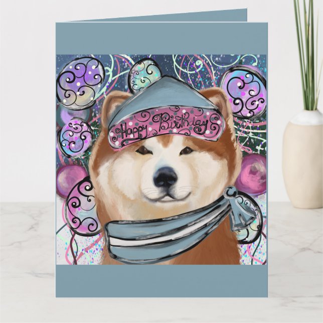 AKITA           CARD (Front)