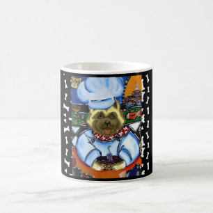 Akita chef coffee mug
