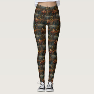 Akita Christmas Festive Voyage Leggings