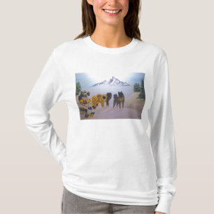 Akita Christmas Time. T-Shirt
