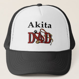 Akita Dad Apparel Gifts Trucker Hat