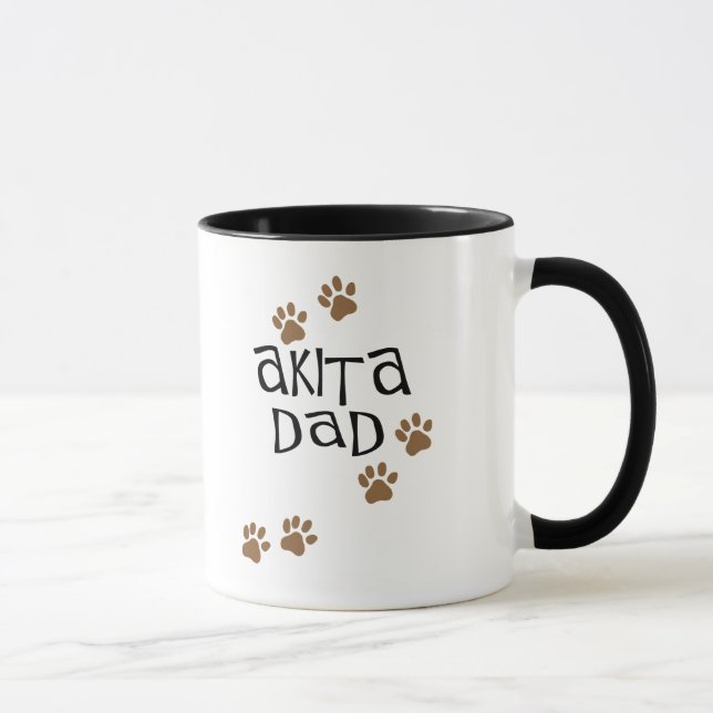 Akita Dad Mug (Right)
