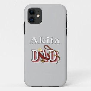 Akita Dog Dad iPhone 11 Case