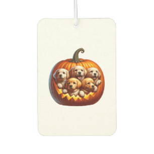 Akita Dog Halloween Square Air Freshener