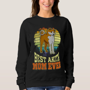 Akita Dog Mom Dog Sayings Breeder 14 Sweatshirt