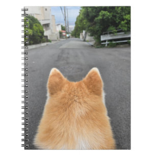 Akita dog notebook