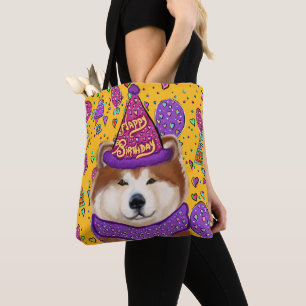 AKITA DOG  TOTE BAG