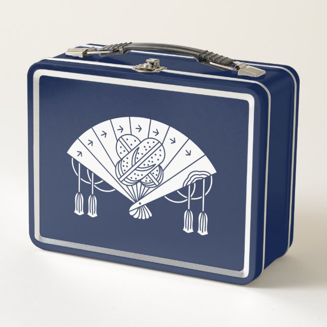 Akita fan metal lunch box (Front)