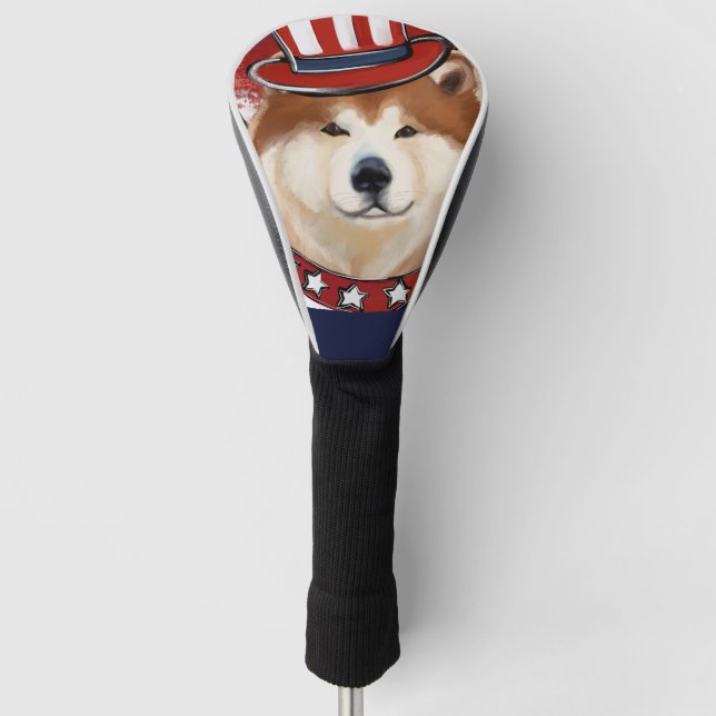 AKITA             GOLF HEAD COVER (Front)