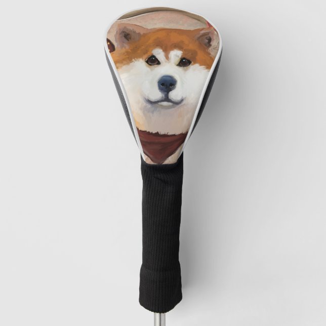 AKITA        GOLF HEAD COVER (Front)