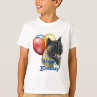 Akita Happy Birthday Balloons