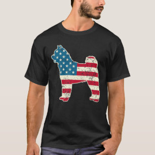 Akita Inu 4Th Of July Men Women USA American Flag T-Shirt