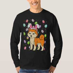 Akita Inu Dog Easter Egg Funny Akita Inu Easter S T-Shirt