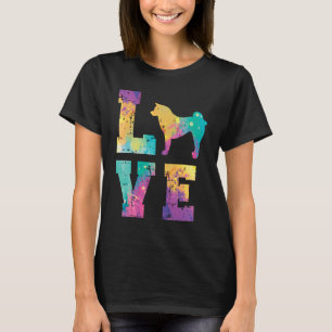 Akita Inu Love T-Shirt