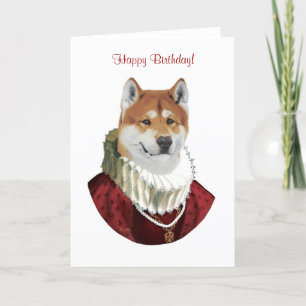 Akita, Joyeux anniversaire ! carte
