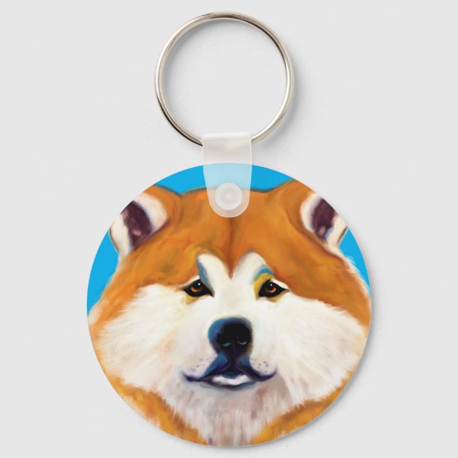 AKITA   KEYCHAIN (Front)